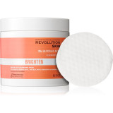 Revolution Skincare Brighten 3% Glycolic Acid dischete demachiante 60 buc