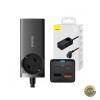 Prelungitor Baseus GaN3 Pro PowerStrip 65W 3A 2 x USB-A - 2 x USB-C - 1 x Schuko Negru PSZM000901