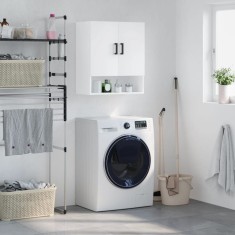 vidaXL Dulap de perete, alb, 60x31x70 cm, lemn compozit 829908