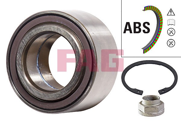 FAG 713 6404 90 Set rulment roata