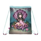 Cumpara ieftin Saculet Santoro Gorjuss The World Is Your Oyster, 32 x 41 x 1 cm