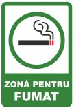 Zona pentru fumat