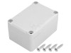 Carcasă universală ABS gri IP65