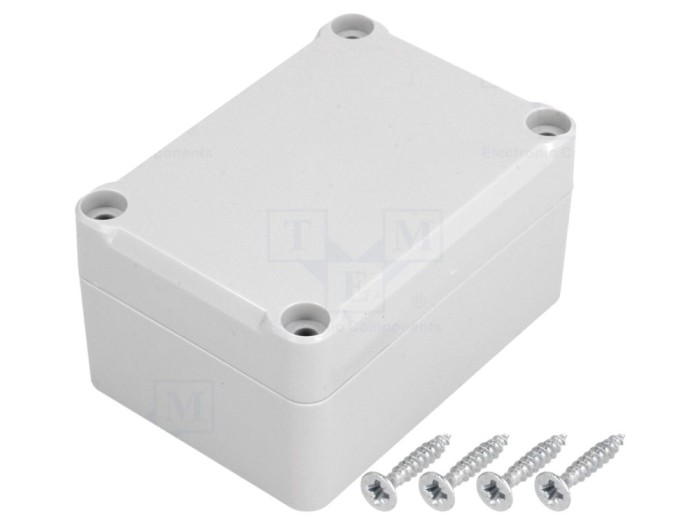 Carcasă universală ABS gri IP65