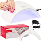 Lampă LED UV 24W Hibrizi Geluri USB PowerBank Durabil