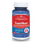 Tussakut Herbagetica Supliment Alimentar Natural 60 Capsule Sanatatea Caiilor Respiratorii