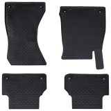 vidaXL Covor pentru mașină 4 pcs Negru TPE 42029081