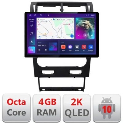 Navigatie Ford Mondeo 2004-2007 Qled 2K Octa Core 4+64 LTE 4G DSP Wifi 5Ghz android auto carplay radio gps internet kit-mondeo2004-v2+EDT-E413-2K CarS foto