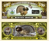 !!! SUA = FANTASY NOTE (TJ6) = PENNSYLVANIA , RUFFED GROUSE - 2023 - UNC