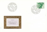 PORTRAITS EFFIGIE ELVETIA 1969 FDC COVER POZA IN RELIEF, Europa, Organizatii internationale