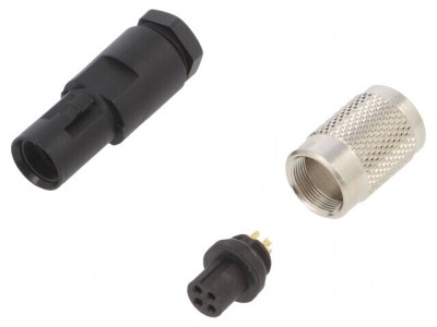 Conector M9 Mufă Mamă 4 Pin Filet Interior foto