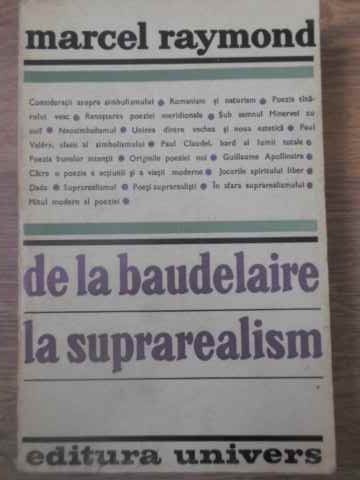DE LA BAUDELAIRE LA SUPRAREALISM-MARCEL RAYMOND-228804