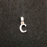 Pandantiv initiala Litera C din argint