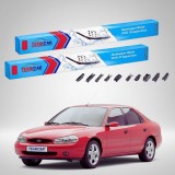 Cumpara ieftin Ștergătoare Ford Mondeo Mk2 Hatchback 1996-2000 | Set Față Flat Premium &ndash; TeamCar&reg;