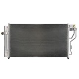 Condensator aer conditionat Hyundai Accent 2010; motor 1.4, 1.6, dimensiuni [mm]: 650x345x16, uscator integrat, iesire 8,4mm, intrare 12,9mm;