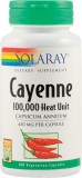 Cayenne(ardei iute) 450mg 100cps vegetale, Secom