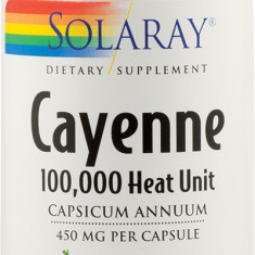 Cayenne(ardei iute) 450mg 100cps vegetale