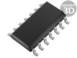 Amplificator Audio Rail-to-Rail cu 4 Canale SOIC14