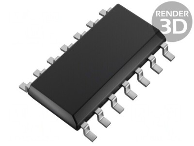 Microcontroler AVR ATTINY SO14 foto