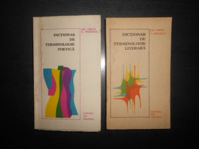 Gh. Ghita, C. Fierascu - Dictionar de terminologie literara 2 volume foto