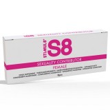Erectii si virilitate - Stimul8 S8 Sexualitate Tablete pentru Femei 8 tablete Imbunatateste Energia si Vitalitatea Sexuala