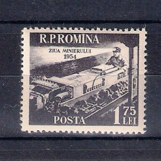 ROMANIA 1954 - ZIUA MINERULUI - MNH - LP 365