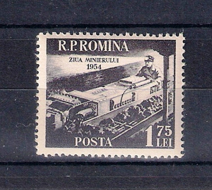 ROMANIA 1954 - ZIUA MINERULUI - MNH - LP 365