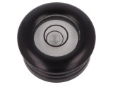 Nivelă cu Flanșă Aluminiu Neagră 10mm