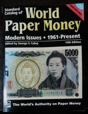 STANDARD CATALOG OF WORLD PAPER MONEY -GEORGE S. CUHAJ foto