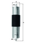 MAHLE KL 473 filtru combustibil