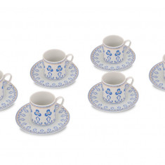 Set de cafea Kutahya Porselen, RU12KT4309727, 12 piese, portelan
