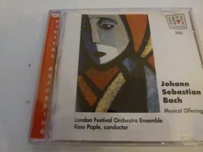 Musical offering - J. S. Bach, CD foto