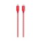 Cablu Date si Incarcare USB Type-C la Lightning Goui Metallic, 1 m, Rosu G-METALLICC94-R