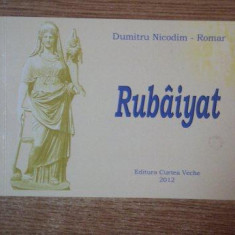 RUBAIYAT de DUMITRU NICODIM-ROMAR , 2012