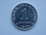 1 RUPIAH 1970 INDONEZIA-XF