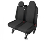 Husa bancheta cu doua locuri Ares Van DV2 Tailor Made Trafic, pentru Renault Trafic 3, Opel Vivaro 2, Fiat Talento, Nissan NV300, cu bancheta fraction