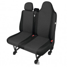 Husa bancheta cu doua locuri Ares Van DV2 Tailor Made Trafic, pentru Renault Trafic 3, Opel Vivaro 2, Fiat Talento, Nissan NV300, cu bancheta fraction