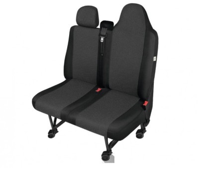 Husa bancheta cu doua locuri Ares Van DV2 Tailor Made Trafic, pentru Renault Trafic 3, Opel Vivaro 2, Fiat Talento, Nissan NV300, cu bancheta fraction foto