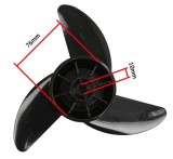 Cumpara ieftin Elice din plastic 3 pale 230mm pentru motor electric MXM8330500