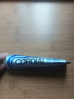 Cordial -Crema de ras cu extract de salvie -Perioada Comunista pentru colectie foto