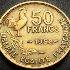 Moneda istorica 50 FRANCI - FRANTA, anul 1952 * cod 4638