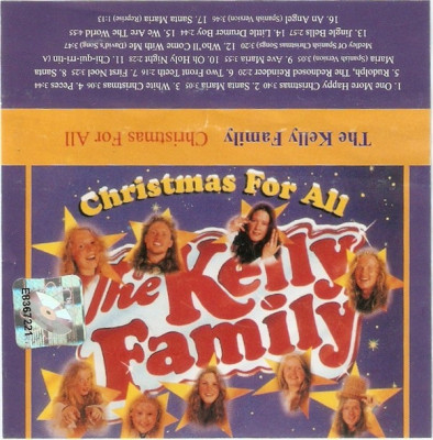 Casetă audio The Kelly Family &amp;lrm;&amp;ndash; Christmas For All, originală foto