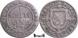 1739, 1 Schilling - Orașul Z&uuml;rich - Z&uuml;rich - Confederația Elvețiană | KM 148, Europa