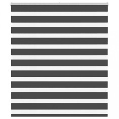 Gossi jaluzea tip zebra neagra latime tesatura 120,9 cm poliester