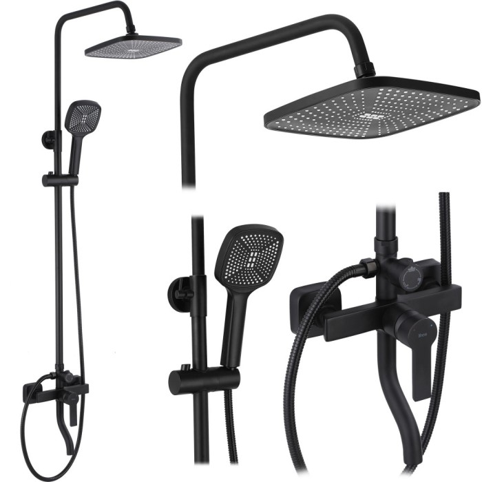 Set dus REA ARGUS BLACK MATT