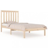 Cumpara ieftin Cadru de pat, 100x200 cm, lemn masiv de pin