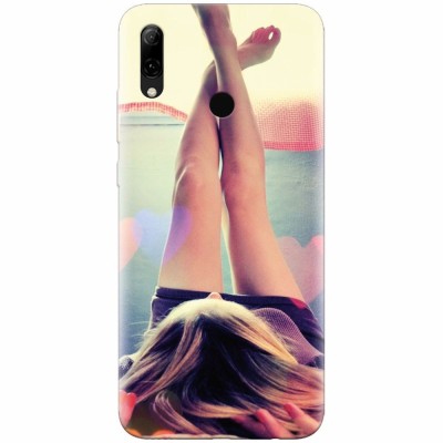 Husa silicon pentru Huawei P Smart 2019, Relax Girl foto