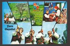 CPIB 24426 CARTE POSTALA - TARA OASULUI, MOZAIC, STEMA, CIRCULATA, 1978