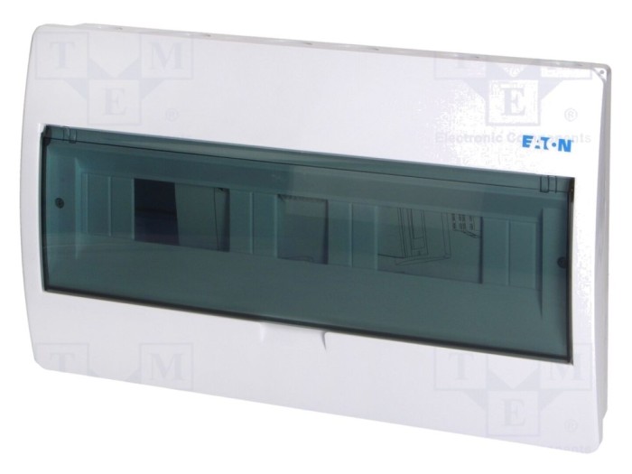 Carcasă aparatură modulară IP40, 18 module