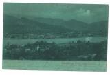 5143 - ORSOVA, Panorama, Moon, Litho, Romania - old postcard - used - 1902, Circulata, Printata